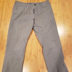 Gray slacks